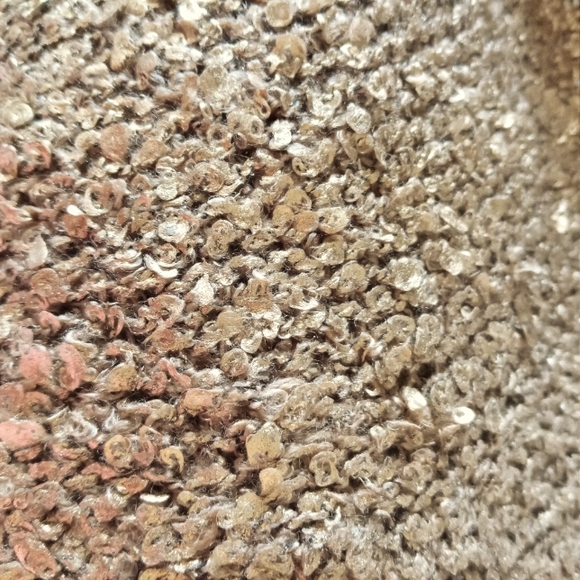 Alberto Makali gold metallic open sequin cardigan sweater size L - Picture 7 of 9